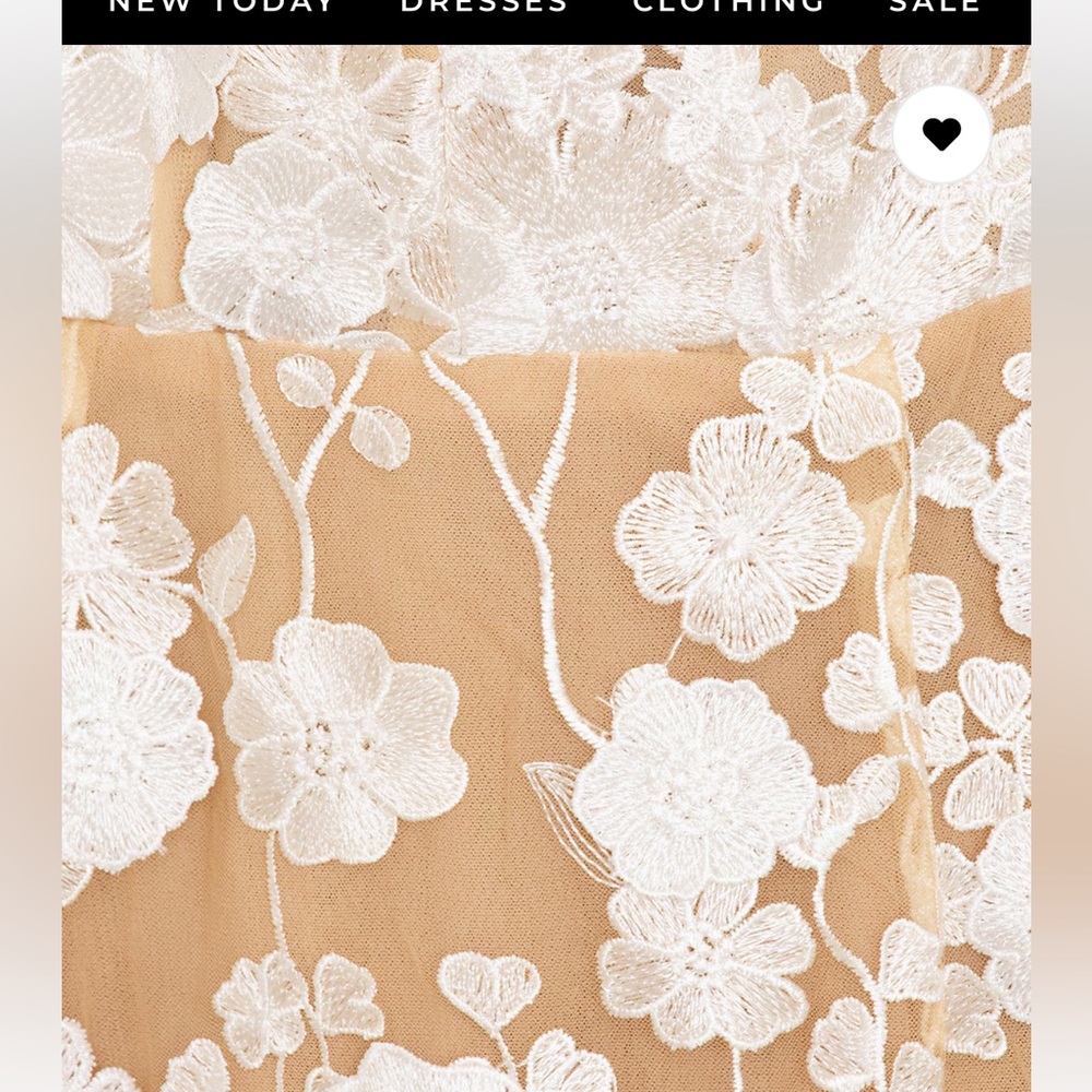 BRONX AND BANCO JASMINE MIDI DRESS WHITE & FLORAL - Picture 5 of 5